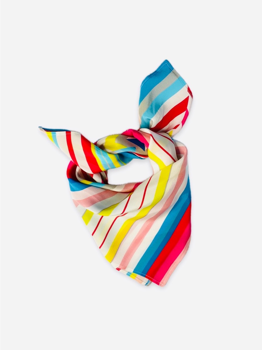 NWT SILKLETTE Alignment 100% Fine Silk Kerchief Scarf MULTICOLOR